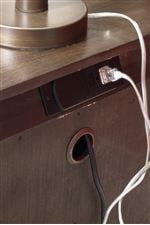 Built-in Outlets Offer Modern Convenience