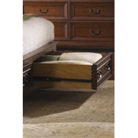 Optional Storage Footboard