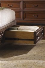 Optional Storage Footboard