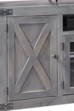X Designs on Door Fronts Inspired by Barn Doors