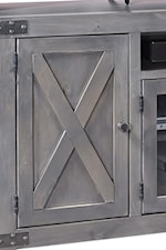 X Designs on Door Fronts Inspired by Barn Doors