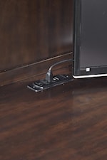 Built-in Outlets Provide Modern Convenience