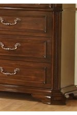 45° Canted Beaded Pilasters on Case Pieces and Framed Drawer Faces