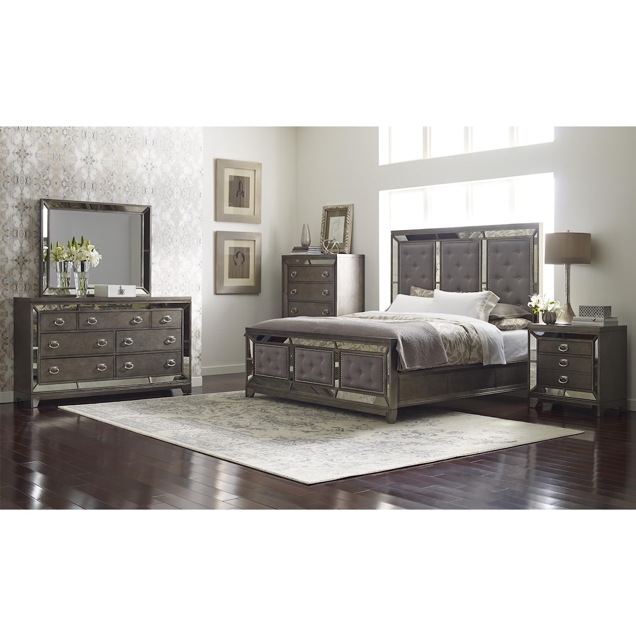 Avalon Furniture Lenox Queen Bedroom Group