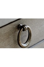 Ring Pull Hardware in Sauternes finish