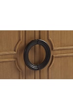 Decorative Door Hardware in Aged Bronze Finish