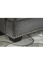 Pewter-Tone Nailhead Trim