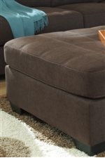 Square Accent Cocktail Ottoman