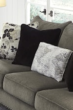 Variety of Toss Pillows for an Eclectic Look
