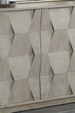 Faceted Wood Details (Shown), Geometric Angles, Bowed Fronts and Other Various Details Add Dimension