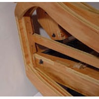 Added full length plywood re-enforcement block to tie all arm rails together at rear for additional durability.