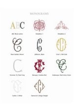 Make Your Mark with Assorted Initialed Monograms and Decorative Flourishes