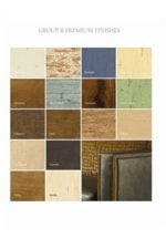 Premium Wood Finishes Include Aged, Distressed, Painted and Crackled Varieties