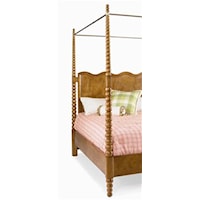 Canopy bed detailed bed posts