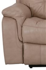 Plush Upholstered Arms Host a Casual Comfort with a Contemporary Style