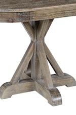 Single Pedestal Table Base