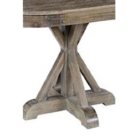 Single Pedestal Table Base