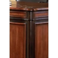 Shaped Edges with Classic Molding and Paneled Details