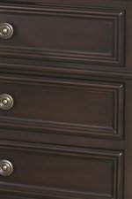Frame Molding Accentuates Drawer Fronts