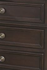 Frame Molding Accentuates Drawer Fronts