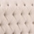 Beige Fabric with Diamond Button Tufting