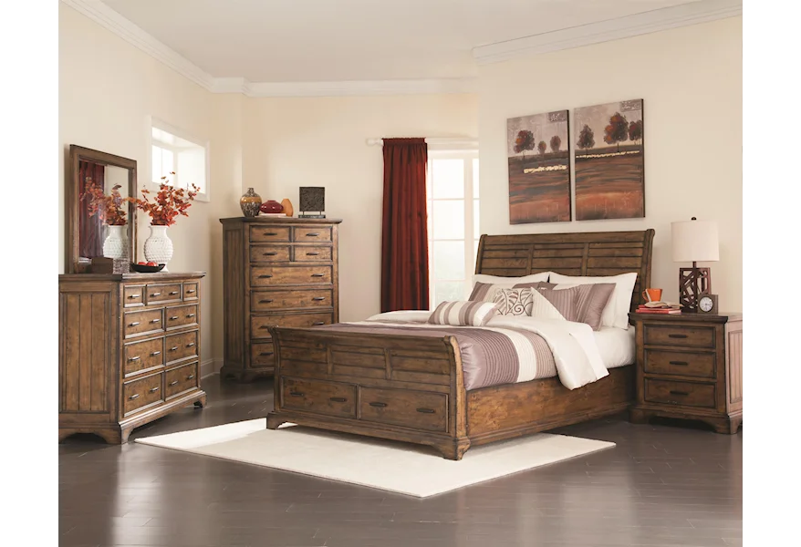 Elk Grove Queen Bedroom Group by Coaster at Beck's Furniture