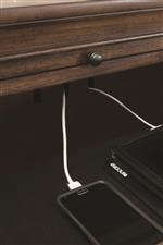 Cord Access Holes in Nightstand