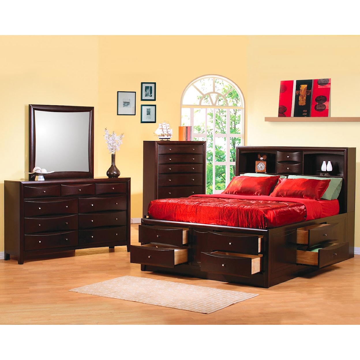 Coaster Phoenix California King Bedroom Group