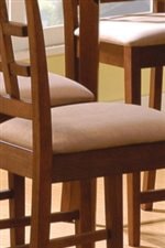 Plush Deep Mocha Padded Seats Create Comfortable and Durable Seating