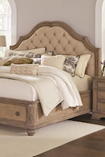 Storage Bed Upholstered Headboard