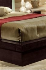 Sleek Low-Profile Bed