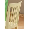 Simple Vertical Slat Back Chairs
