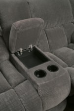 Loveseat is Complete with Cupholders and A Handy Storage Compartment