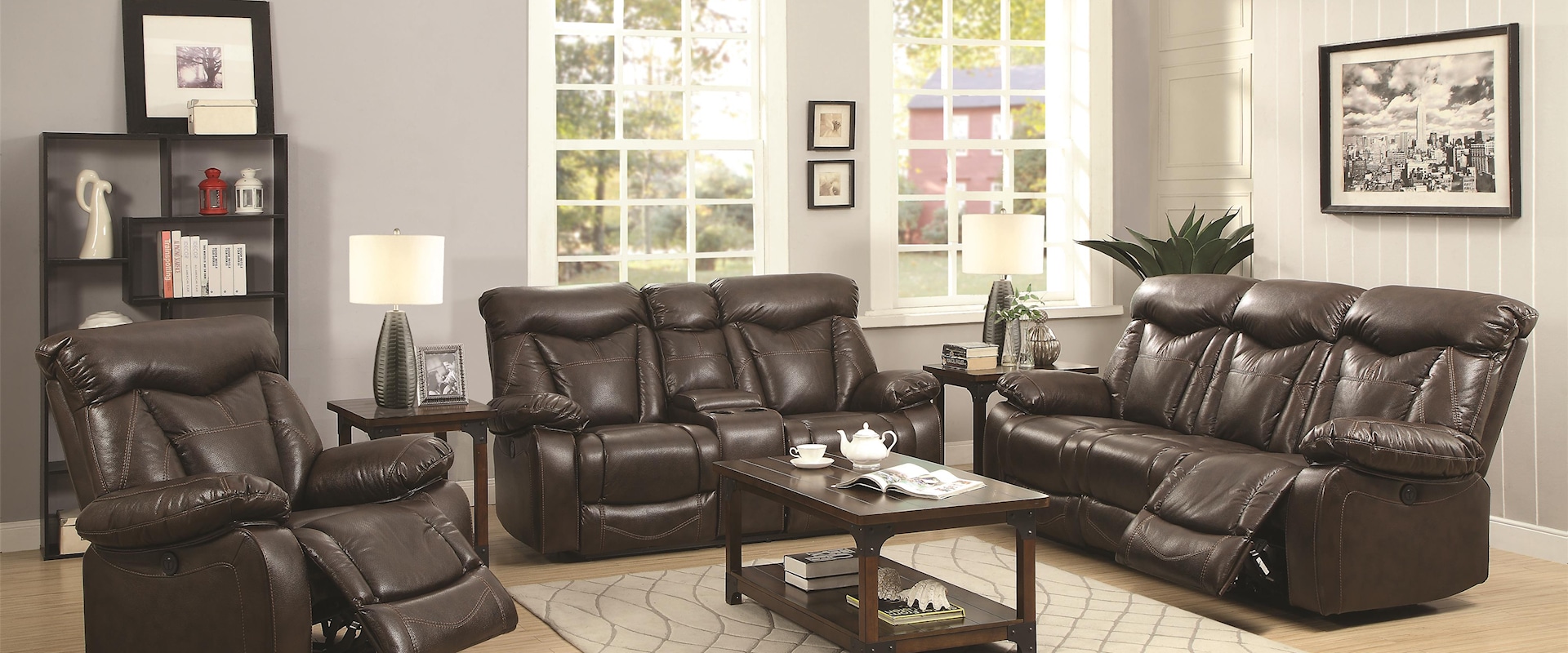 Power Reclining Living Room Group