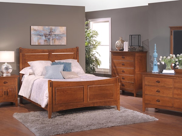 CA King R Panel Bedroom Group 1