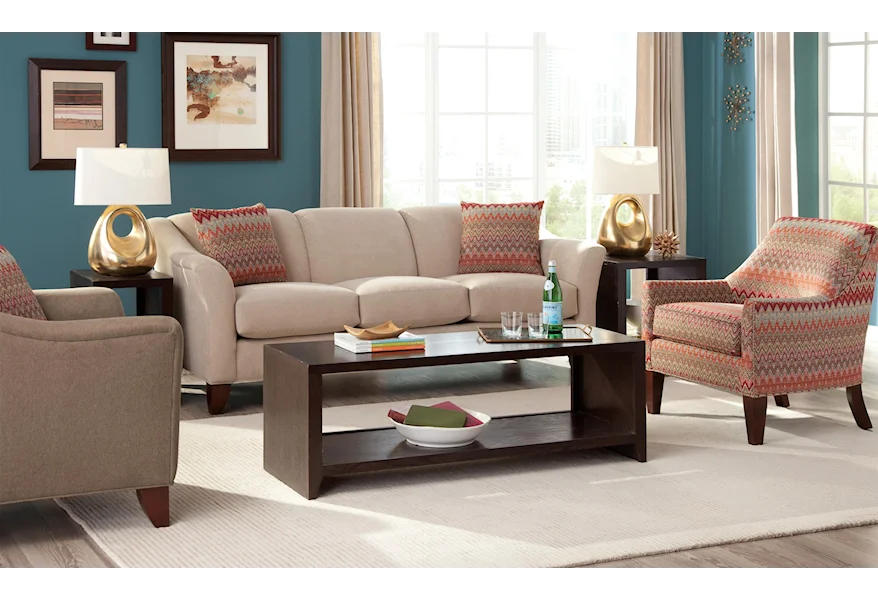 784450Cs Stationary Living Room Group by Craftmaster at Goods Furniture