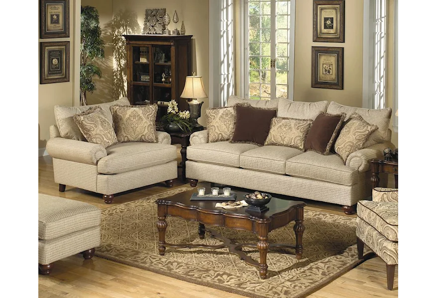 7970 Stationary Living Room Group by Craftmaster at Turk Furniture