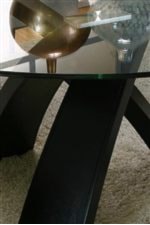 Tri-Leg Wood Table Base