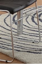 Metal Base on Side Chairs