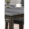 Two Tone table with weathered grey table top 