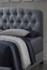Comfortably Upholstered Tufted Headboard 