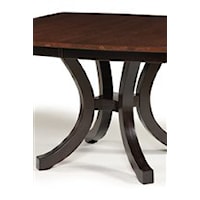 Pedestal Table Base (Two-Tone Finish Upgrade Available)