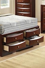 Storage Bed Footboard