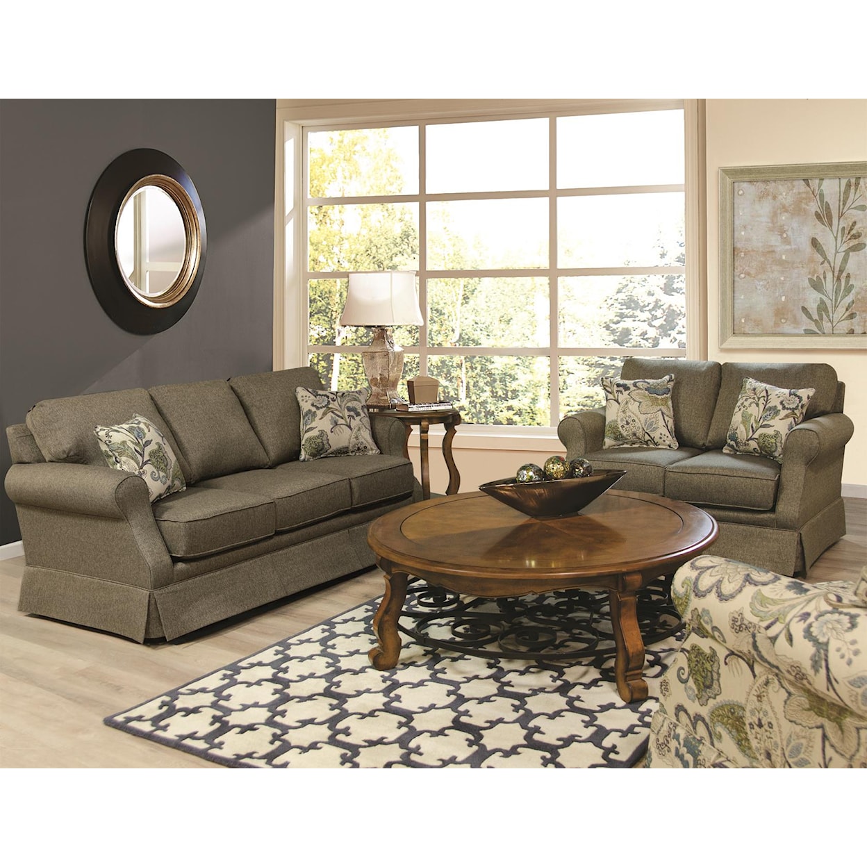 Tennessee Custom Upholstery Blayklee Stationary Living Room Group