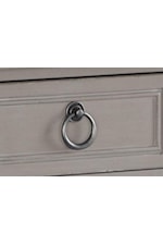 Antique Pewter Finished Drawer Pull