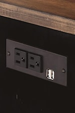 Select Pieces Offer Built-In Electrical Outlets