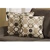 Coordinating Accent Pillows Add Comfort and a Geometric Pattern