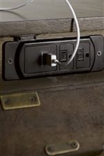 Built In Outlets and Power Bars Provide Smart Function