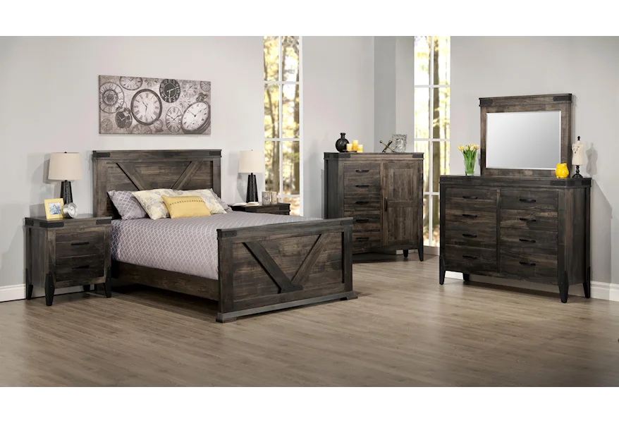 Chattanooga King Bedroom Group by Handstone at Jordan's Home Furnishings