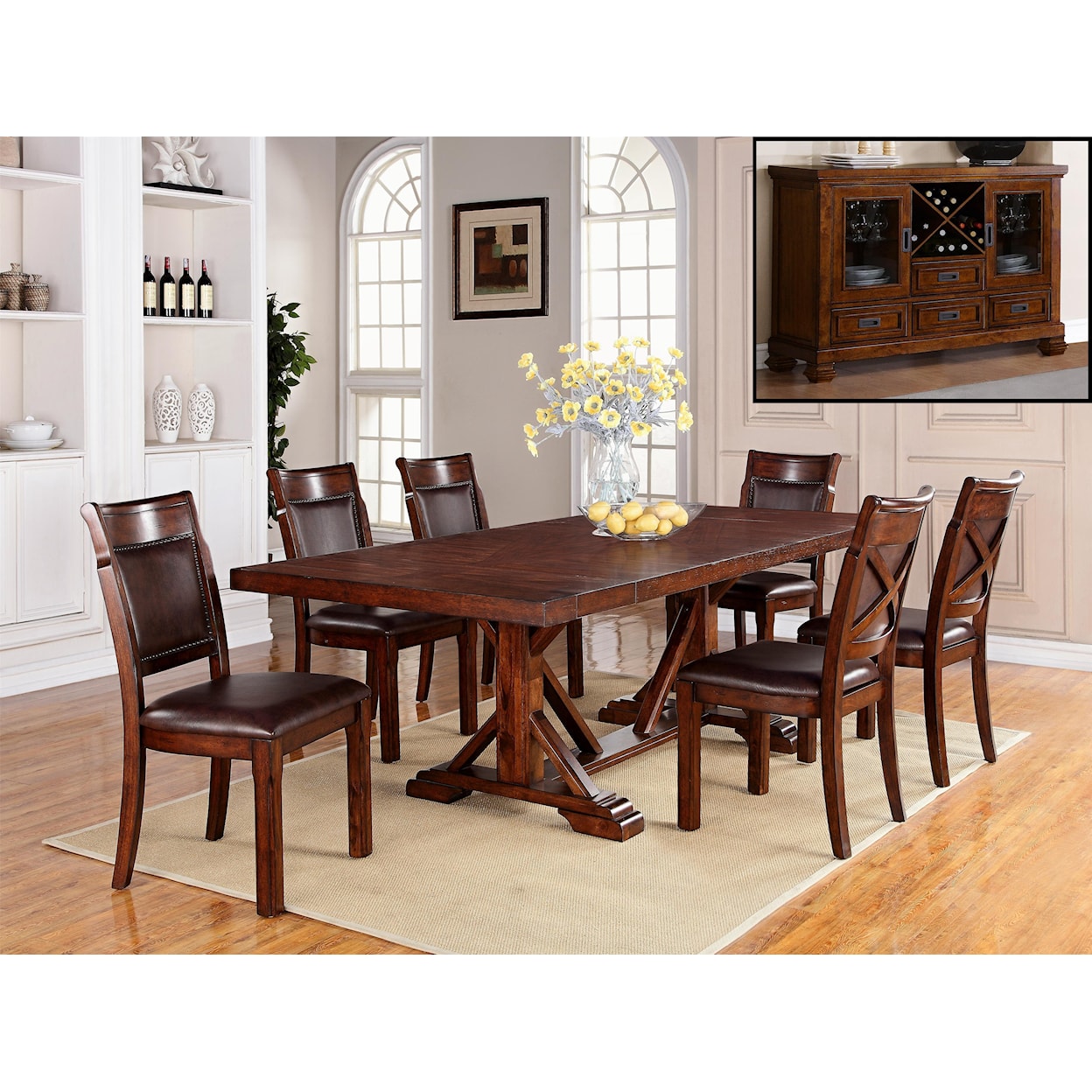 Holland House Adirondack Formal Dining Room Group
